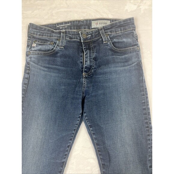 AG-ED Denim Adriano Goldschmied The Farrah Skinny Jean Blue Size 28 / 6 - Picture 3 of 9